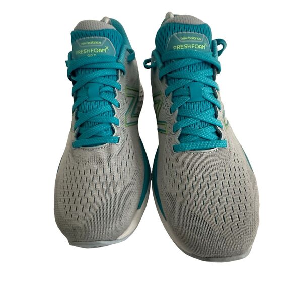 New Balance Fresh Foam X 880 Men Size 10.5 D Grey/Green Running Shoes Sneakers - Picture 4 of 8